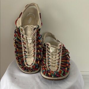 Keen Uneek Multicolor Woven Sandals